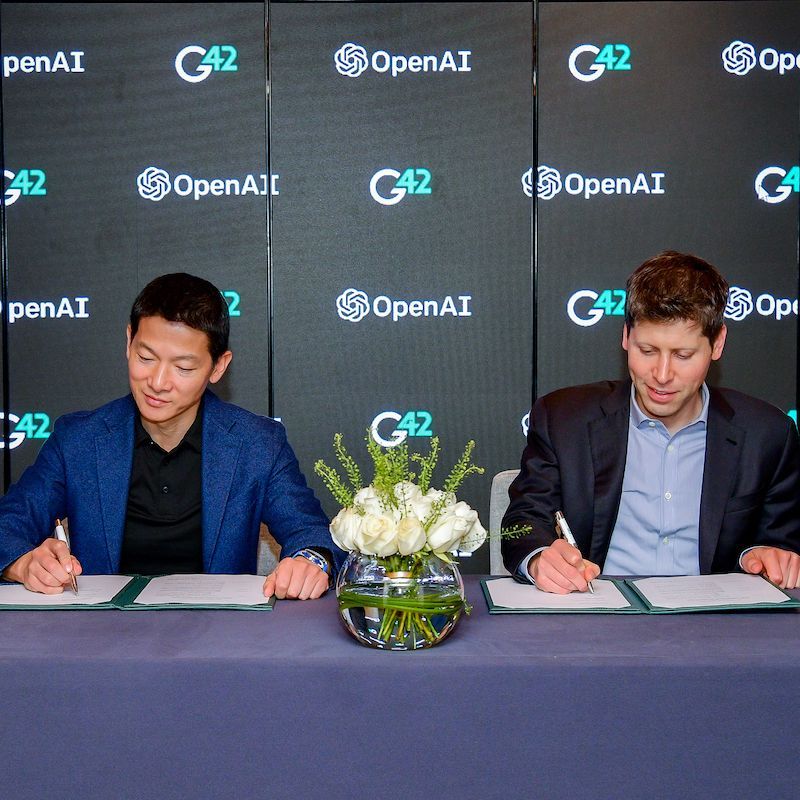 G42 and OpenAI launch partnership to deploy advanced AI capabilities optimized for the UAE and broader region