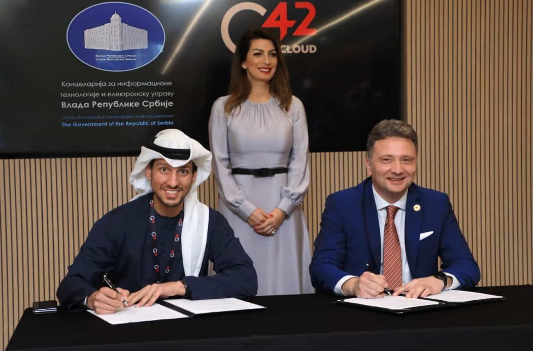 G42 Cloud and Serbian government sign agreement