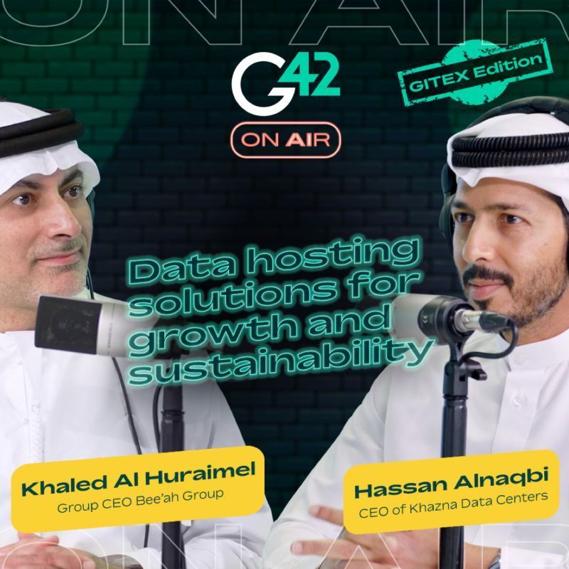 G42onAIr - Episode 9 - Data hosting solutions for growth and sustainability