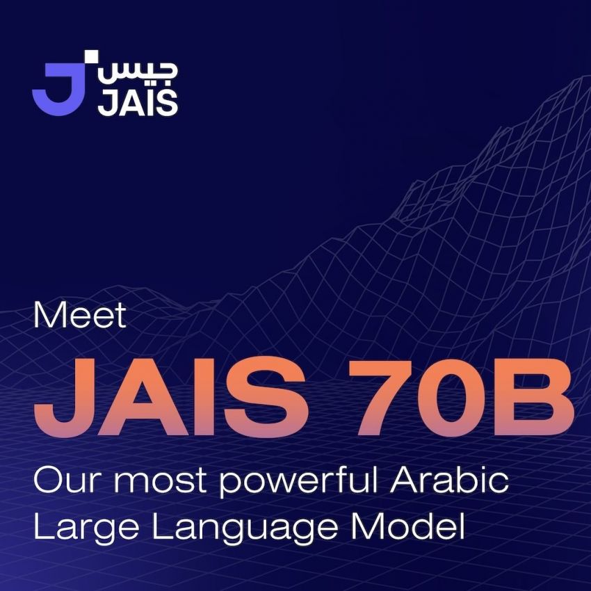 G42 launches JAIS 70B and 20 other AI Models to Champion Arabic Natural Language Processing