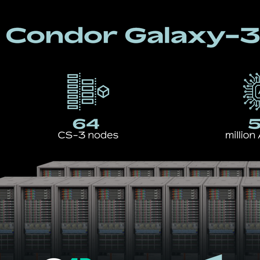 G42 and Cerebras Break Ground on Condor Galaxy 3, an 8 exaFLOPs AI Supercomputer