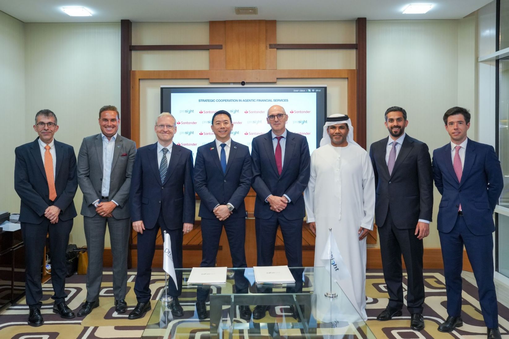 Banco Santander and G42 Sign Memorandum of Understanding to Explore Strategic Cooperation