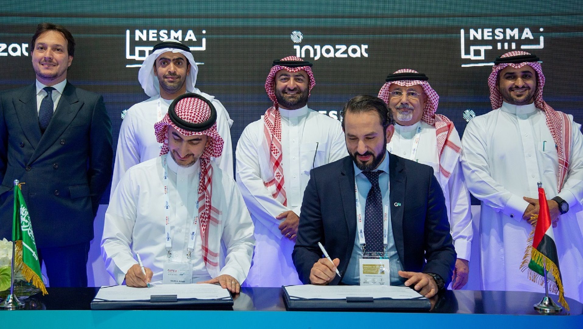 Injazat, Nesma Infrastructure and Technology Announce Joint Venture