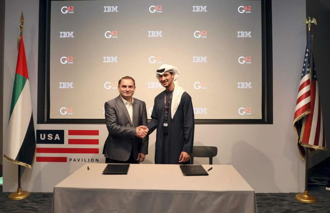 G42 Cloud and IBM join forces