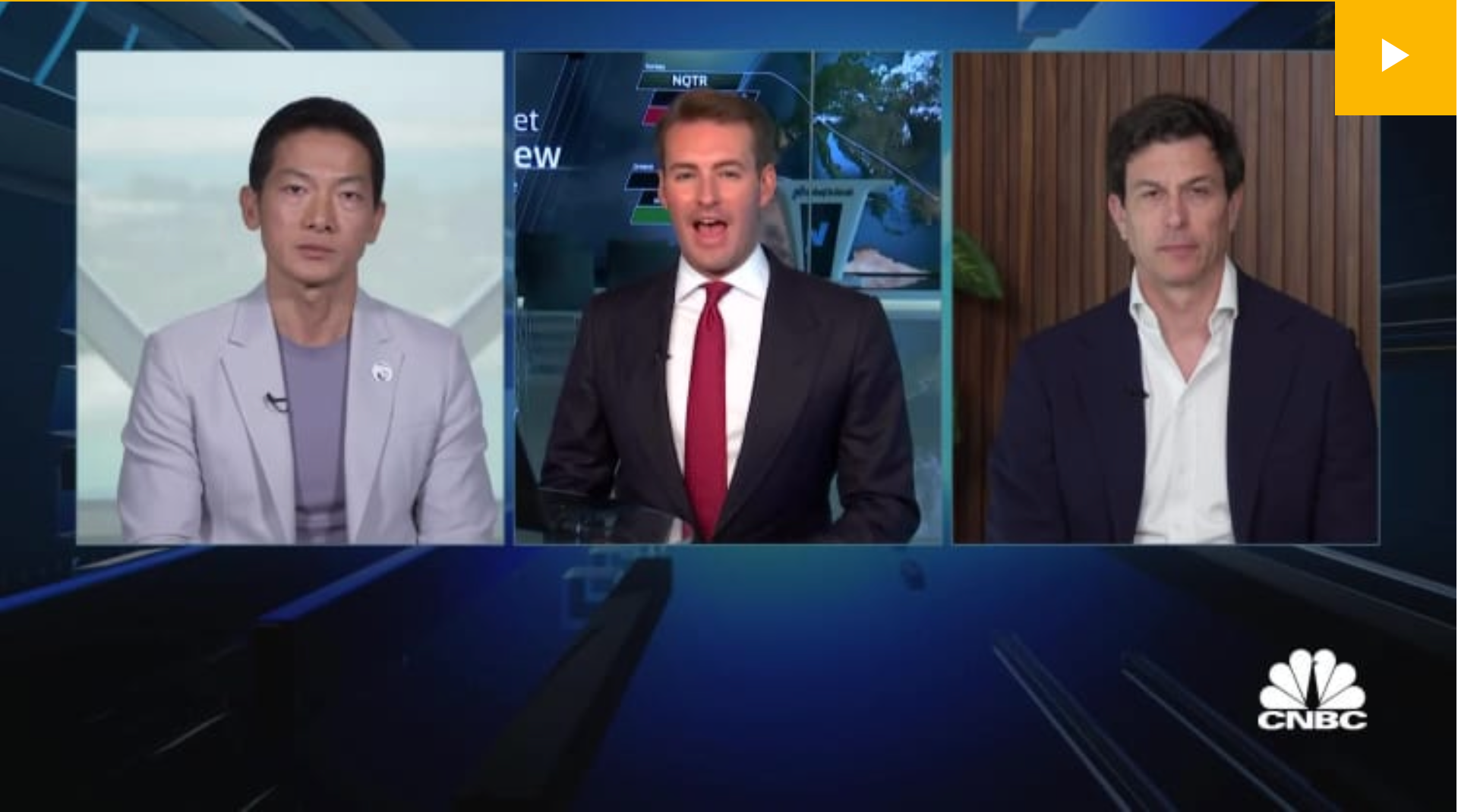 G42 Group CEO and Mercedes-AMG Petronas F1 Team CEO Interview on CNBC