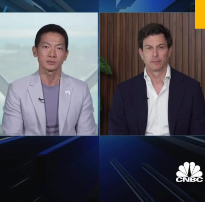 G42 Group CEO and Mercedes-AMG Petronas F1 Team CEO Interview on CNBC